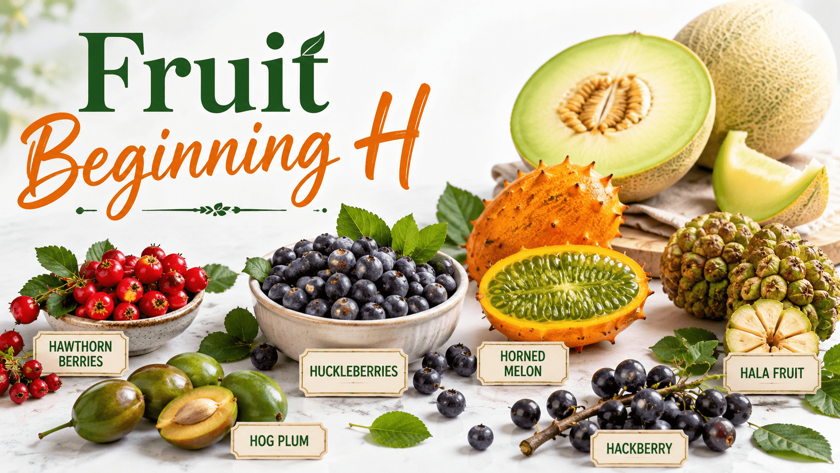 fruit beginning h