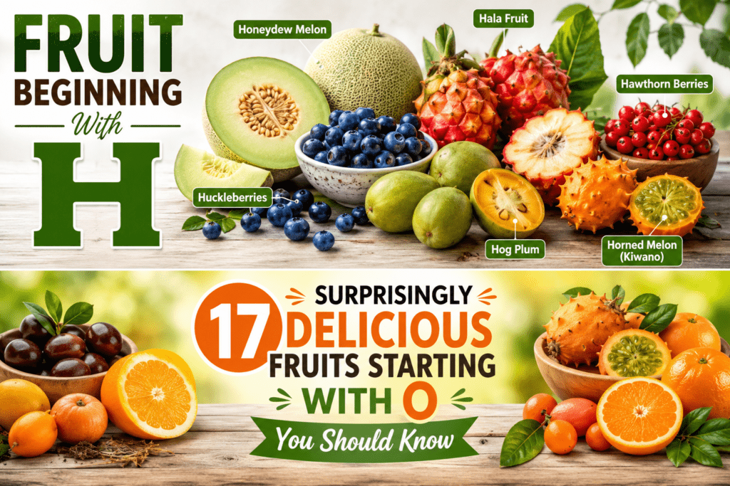 17 Surprisingly Delicious Fruits Starting With O You Should Know