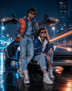 back to the future fashion