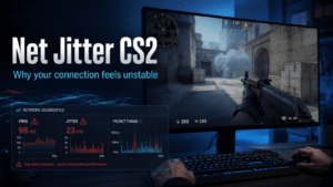 Net Jitter CS2: Causes,Fixes,and How to Get Smoother Gameplay.