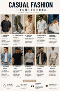 Casual Fashion Trends for Men: 12 Exciting Looks for 2026
