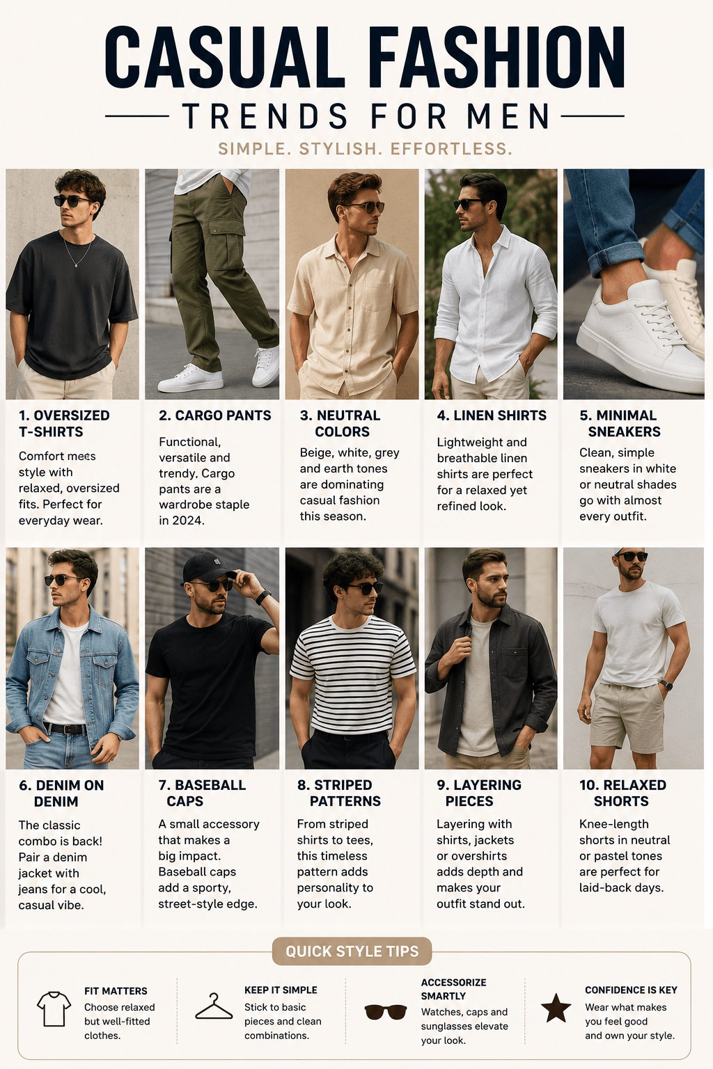 casual fashion trends for men