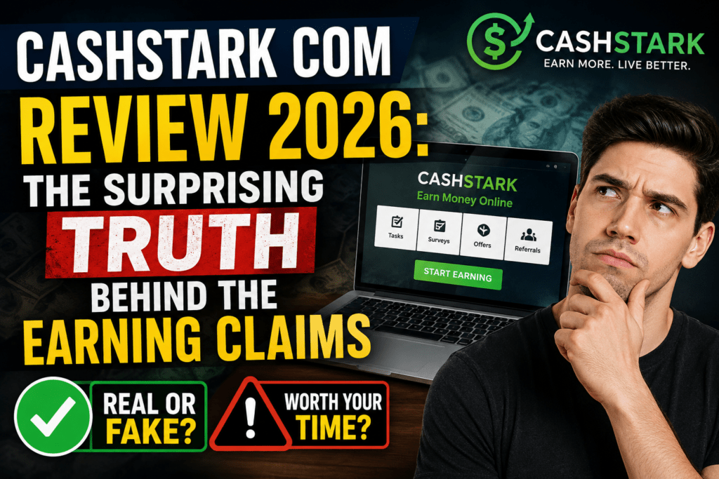 Cashstark Com Review 2026: The Surprising Truth Behind the Earning Claims