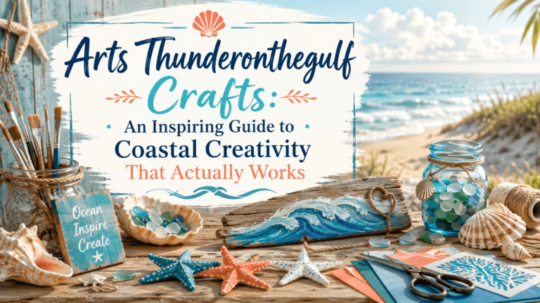 Arts Thunderonthegulf Crafts: An Inspiring Guide to Coastal Creativity That Actually Works