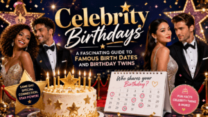 Celebrity Birthdays: A Fascinating Guide to Famous Birth Dates and Birthday Twins