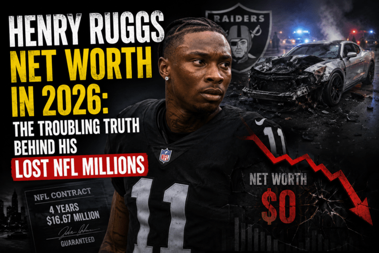 Henry Ruggs Net Worth in 2026: The Troubling Truth Behind His Lost NFL Millions