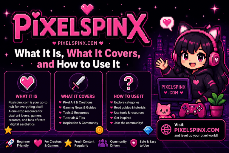pixelspinx com: What It Is, What It Covers, and How to Use It