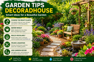 Garden Tips Decoradhouse: Smart Ideas for a Beautiful Garden