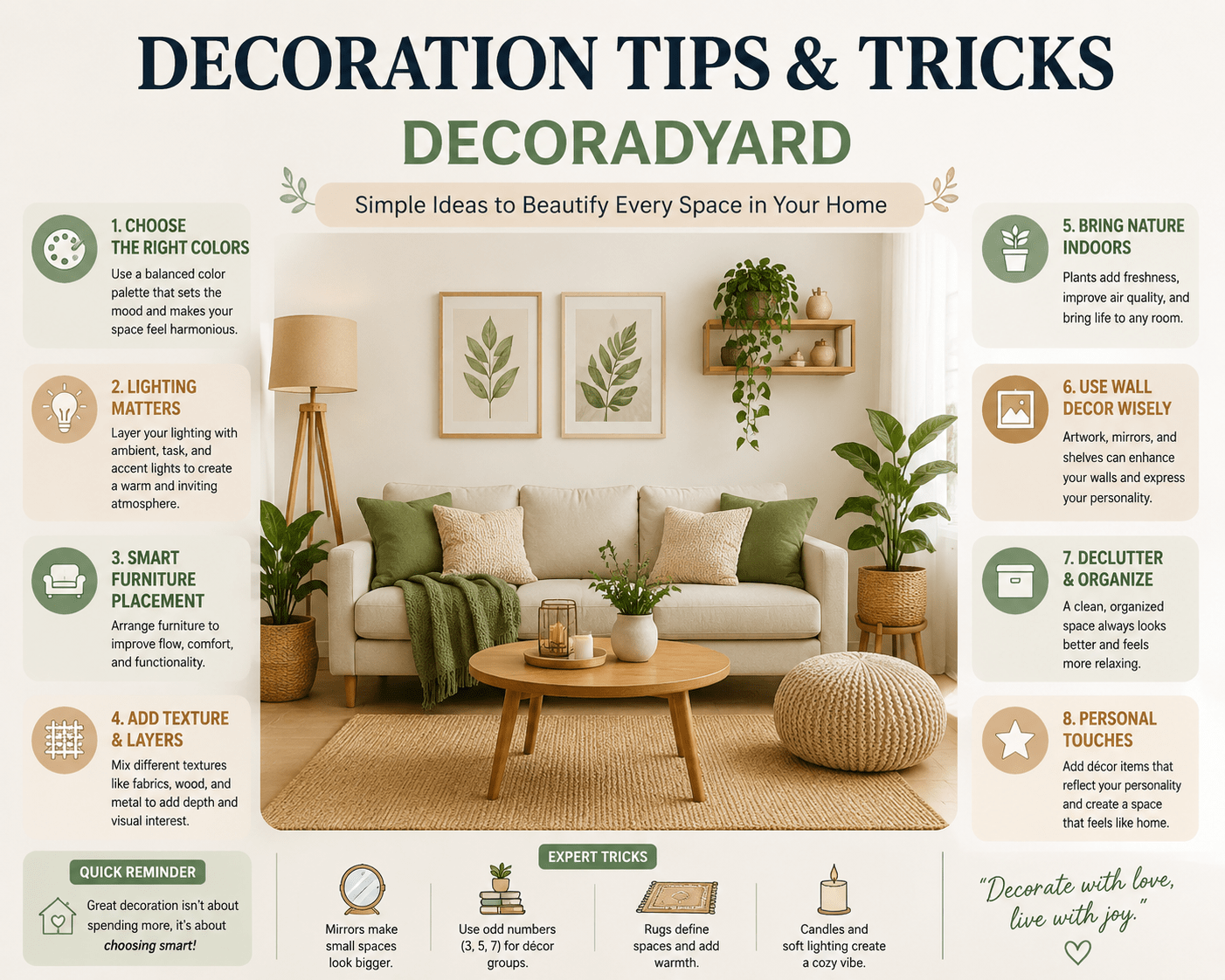 decoration tips and tricks decoradyard