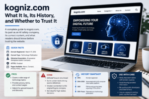 kogniz.com: What It Is, Its History, and Whether to Trust It