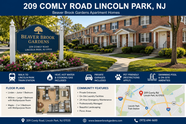 209 comly road lincoln park: Apartments, Amenities, and Rental Guide