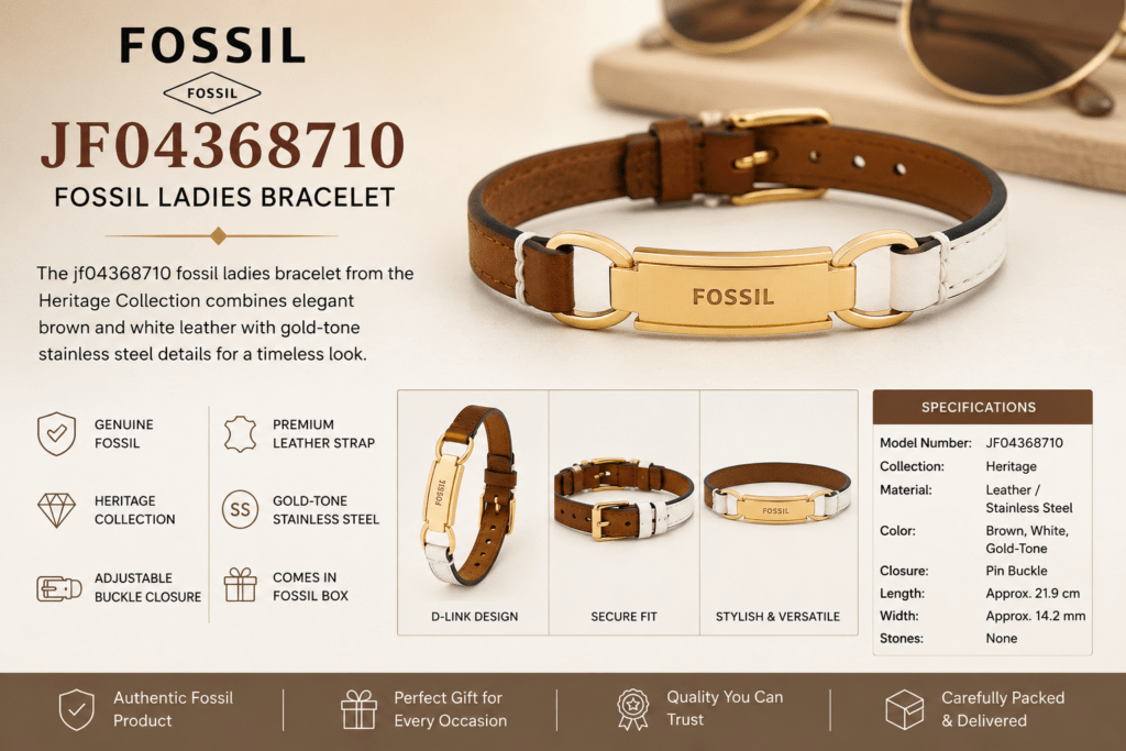 jf04368710 fossil ladies bracelet: Complete Buyer’s Guide