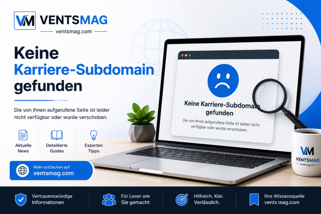 Keine Karriere-Subdomain gefunden: Bedeutung, Ursachen und schnelle Lösungen