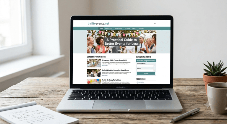 blog thriftyevents.net: A Practical Guide to Better Events for Less