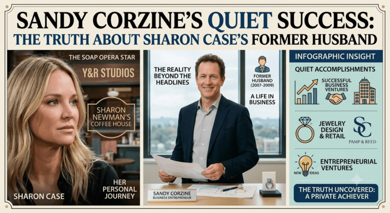 Sandy Corzine’s Quiet Success: The Truth About Sharon Case’s Former Husband