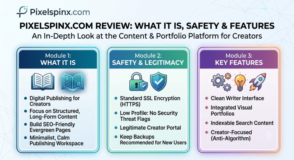 Pixelspinx com Review: What It Is, Safety & Features