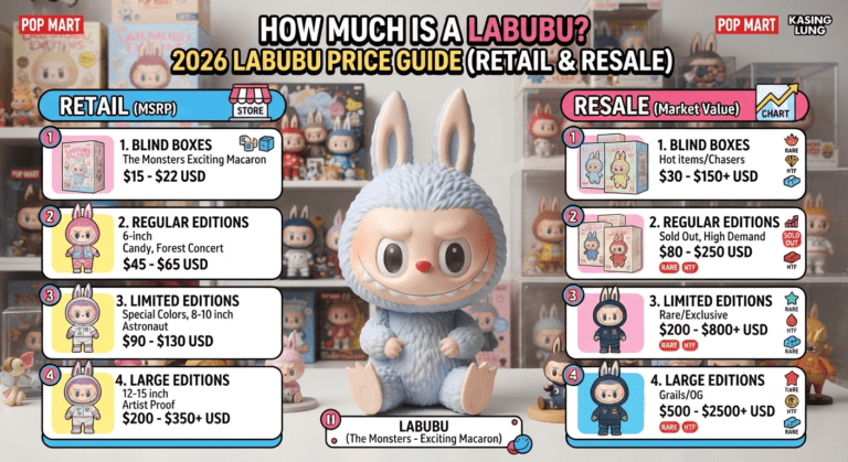 how much is a labubu? 2026 Price Guide for Retail and Resale Prices