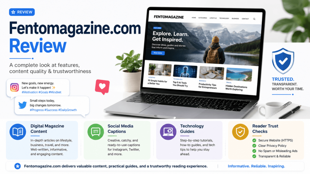 Fentomagazine.com Review: A Surprisingly Useful Guide to Its Content, Features, and Reliability