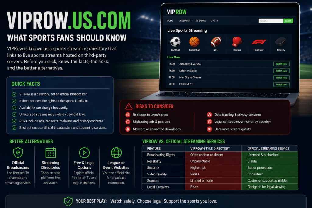 viprow.us.com Explained: What Sports Fans Should Know
