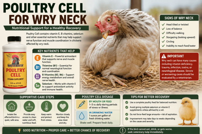 Poultry Cell for Wry Neck: What Chicken Keepers Need to Know