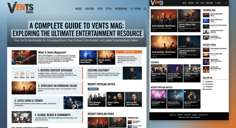 ventsmag website: A Complete Guide to Vents Mag